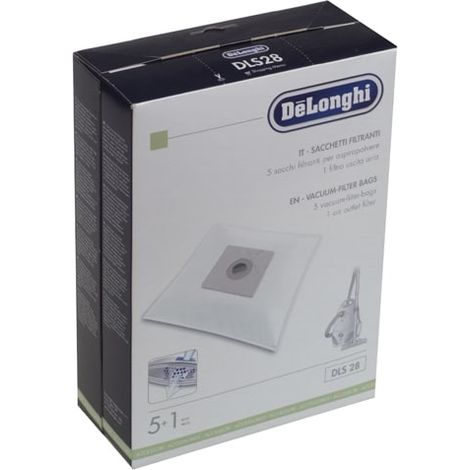 Delonghi - aspirapolvere sacchetto xth-cleos orig. 5 pz. - 5519110341 - 8004399911192