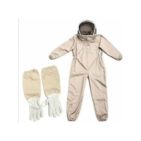 Costume de protection XL anti-abeilles avec gants en peau de mouton, tenue professionnelle de travail pour apiculture (1/5)