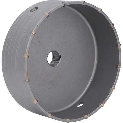 Scie cloche 160 mm fraise carbure pour perçage mur brique béton pierre, outil 1 pièce (1/5)