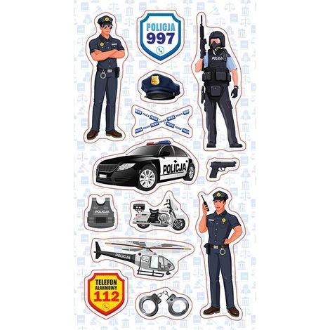 Polizisten-Aufkleber