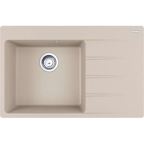 Franke Centro - Lavello in fragranite CNG 611-78 TL/2, 78x50 cm, sahara 114.0637.511