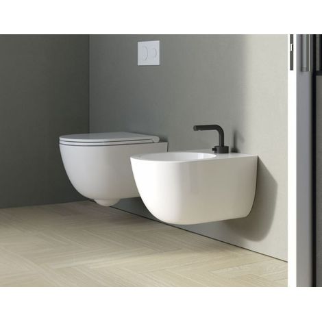 Sanitari Dream Galassia Sospesi 52x36 cm Senza Brida Copriwater (1/2)