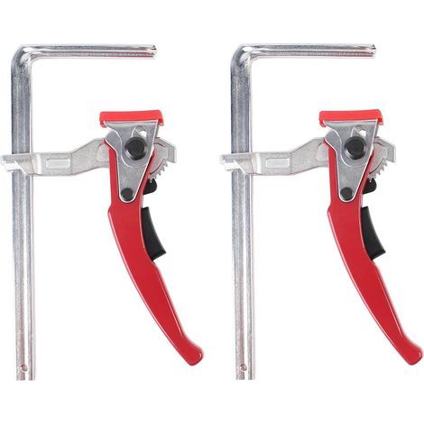 Zweiteiliges Ratschenspannset, kompatibel mit MFT-Tischen und Führungsschienensystemen, F-Spannung, Spannbereich 0 bis 6 Zoll, Modell: MG-040RD (1/5)