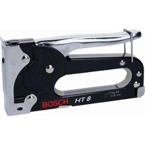 FPLUS grapadora bosch ht 8 , Sin Escala impacto regulación
Agarre acolchado
Con mango de bloqueo
Grapadora manual admite grapas de 4-8 mm.