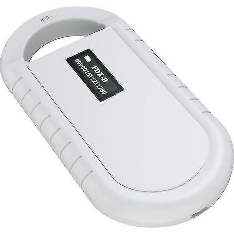 Tragbares RFID-Lesegerät für Haustiere – Mikrochip-Scanner – Kompatibel mit den Modellen 11784/11785 (1/5)