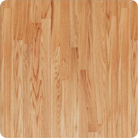 Dessus de table  Dessus de bureau  Plateau de table carré Marron clair 60x60x4cm Bois chêne traité