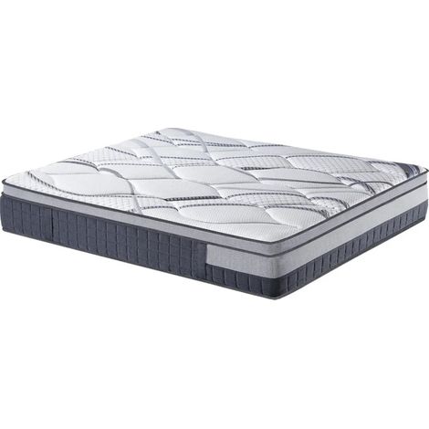 Matelas 160 x 200 cm ressorts et mémoire de forme - BEST CONFORT (1/5)