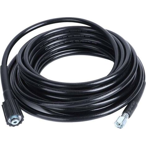 Tuyau nettoyage haute pression 10m filetage M14xM22, compatible Kärcher K2 K3 (1/4)
