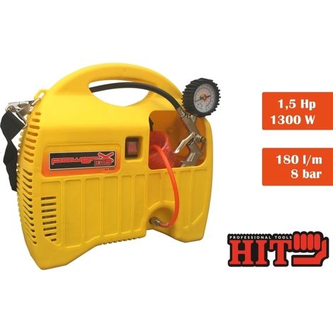Compressore portatile a secco multiaccessoriato Mistral - PH001