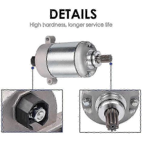 Compatible avec le démarreur routier 28P-81890-00-00 Grizzly 550 Kodiak 700 (1/5)
