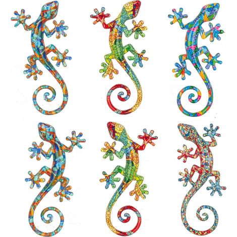 Signes Grimalt Lizard 6U Animali Lucertola marrone Figura - 20x9x3 cm