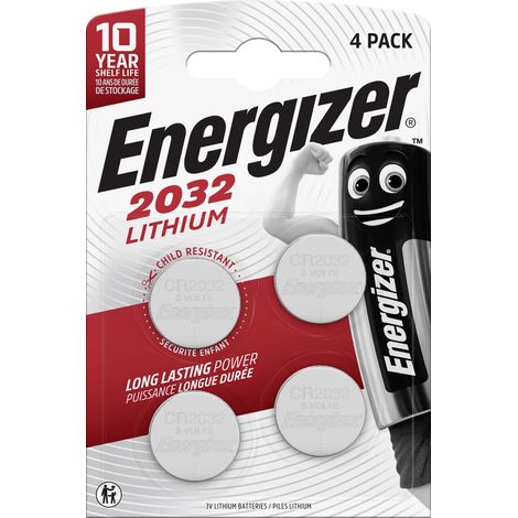 Energizer CR2032 4 Stück (450362)