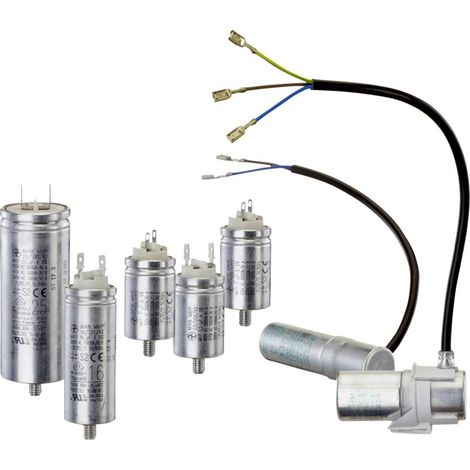 Hydra MKP500MKB 80uF 65x165+x 1 pc(s) Condensateur moteur MKP sortie radiale 80 µF 500 V/AC 5 % (Ø x L) 65 mm x 165 m
