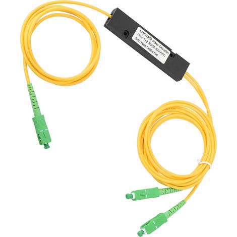 Répartiteur optique monomode SC APC 1X2 PLC SC/UPC PCL (1/5)