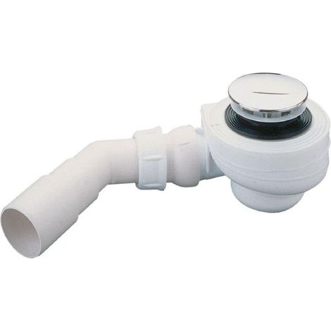 Scarico doccia Turboflow ad alto flusso uscita orizzontale articolata ø60 (1/2)
