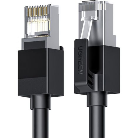 Cable de red Ethernet Cat 6 F/UTP de 1,5 m - Negro