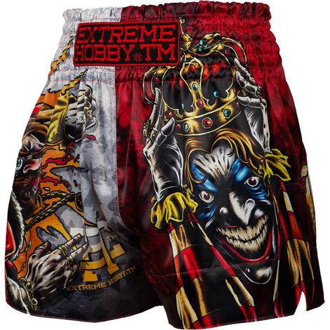 Pantaloncini da Muay Thai da uomo Killer Cards 2 2XL rossi