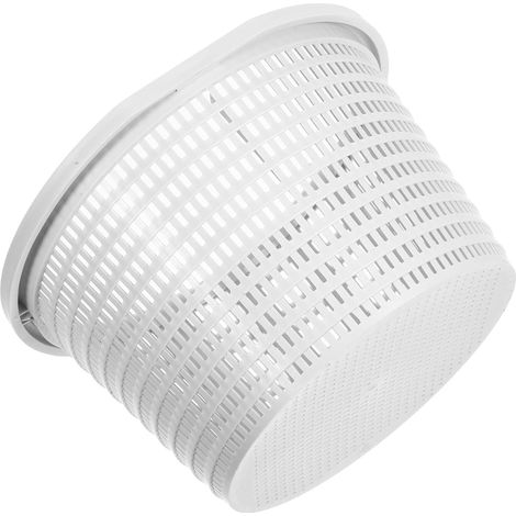 1 Panier De Skimmer En Maille, Poignée Intégrée, ABS Résistant, Pour Écumeur De Piscine