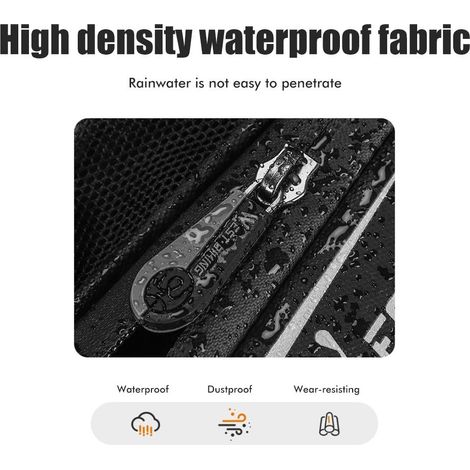 Wasserdichte, reflektierende Fahrradsatteltasche mit Flaschenhalter unter dem Sattel, Fahrradtasche für Rennräder und Mountainbikes (1/5)