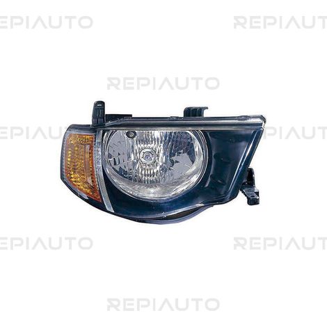 Phare manuel avant droit H4 feu clignotant orange double cabine Mitsubishi L200 Pick-Up KAT-KBT phase 1 2005-2010