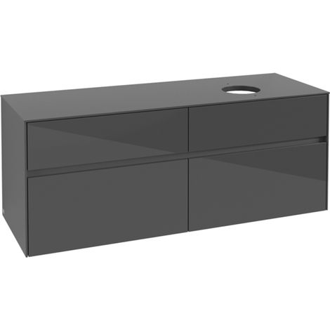 Villeroy & Boch Collaro Waschbeckenunterschrank, 4 Auszüge, (1/2)