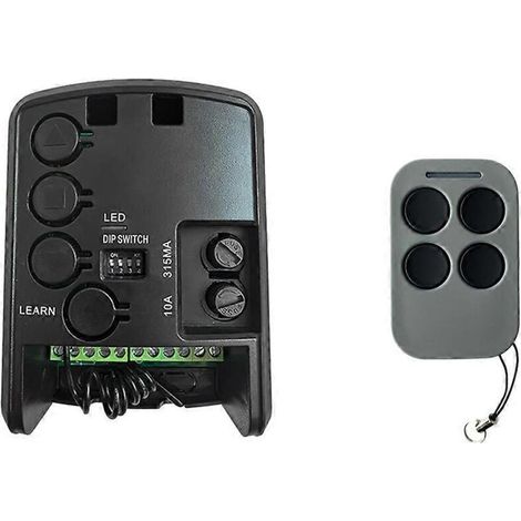 Carte de commande pour moteur tubulaire AC220V. moteur de porte de garage à enroulement automatique avec télécommande