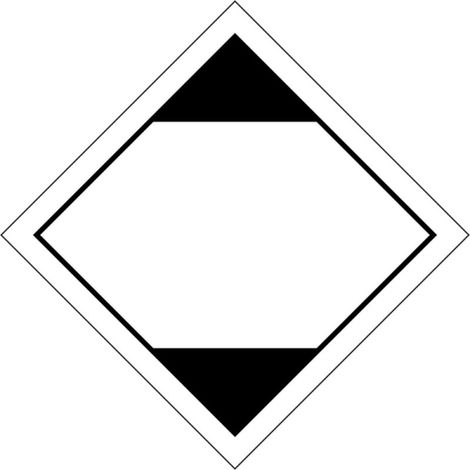 Etichette in PVC Segnaletica per trasporto internazionale "Quantità limitata, LQ11" ADR - Numero Pezzi: 100 pezzi - Misura: 100mm x 100mm