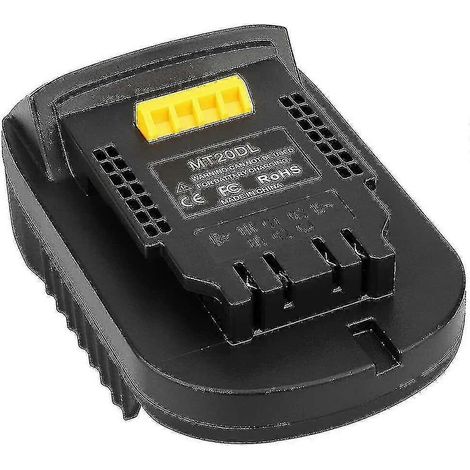 Adaptateur de batterie pour outils électriques Makita 18 V BL1830/BL1860 vers Dewalt 18 V (1/3)