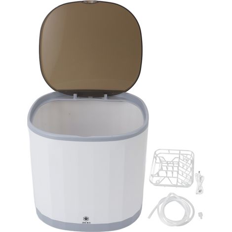 Petite machine à laver tasses thé portable automatique 360° 4L 5V USB rechargeable pour maison (1/5)