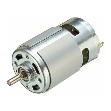 775 Dc 12V-36V 3500-9000Rpm Moteur Roulement a Billes Grand Couple Haute Puissance a Faible Bruit Moteur a Courant Continu Accessoires Alimentation electrique (1/5)