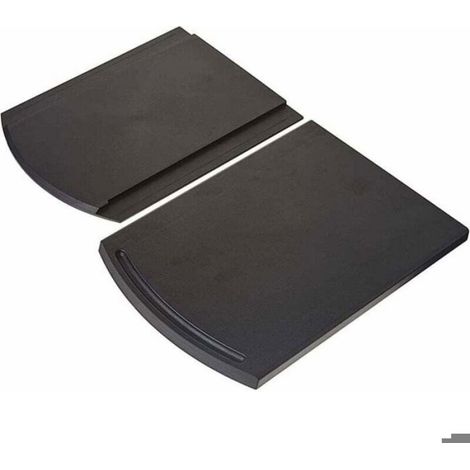 12pcs Protection Pied de Chaise en fer Table Embout Pied 50 x 50 mm Noir de Chaise Meuble Capuchons Protection Sol en Caoutchouc (1/4)