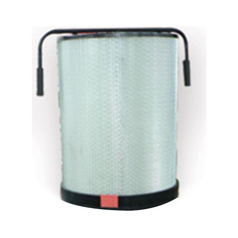 Cartouche filtrante pour aspirateur – Filtration 1 micron – Système de décolmatage manuel – Polyester – D. 370 x Ht. 550 mm – Jean L'Ebeniste (1/2)