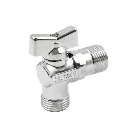 RUBINETTO LAVATRICE MM CON LEVETTA CROMATA WASH- 1/2 x 3/4- TIEMM- pezzi 1