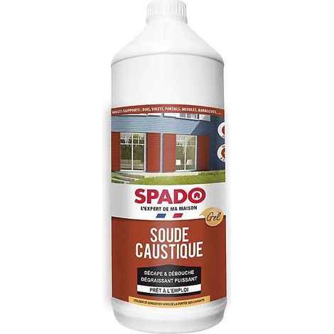 SOUDE CAUSTIQUE GEL ECOCERT 1L