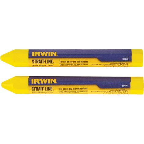 IRWIN Strait-Line Crayon Yellow (Card 2) – Model STL666062