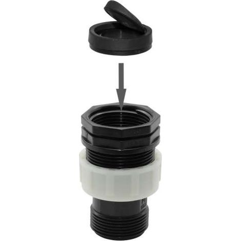 Jung Rückschlagklappe 1 1/4" für den transportablen Einsatz von Tauchpumpen Simer U3KS JP48845