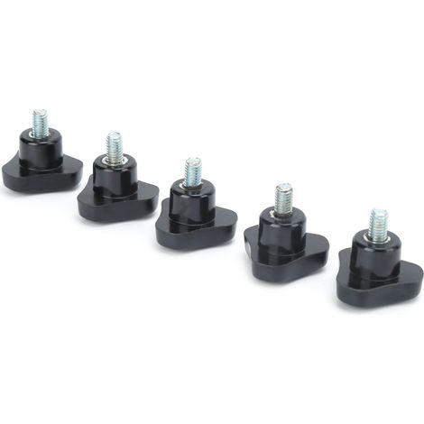 Poignée de serrage triangulaire M6x32x10, 5 pièces pour machines industrielles (1/5)