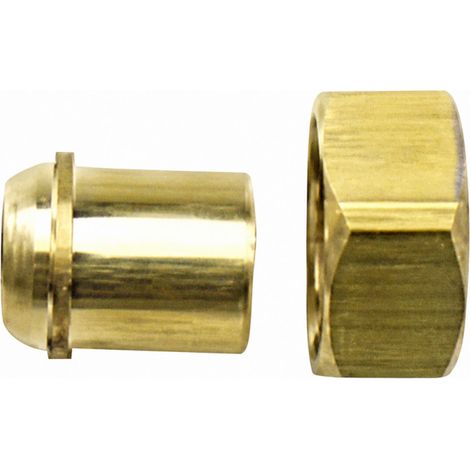 Giunto di saldatura sfero-conico in 2 pezzi su rame, 20X27 Cu 18