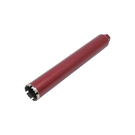 63/76/112 mm Carotteuse de 4 mm d'épaisseur de paroi Couronne de forage béton env. 410 mm Profondeur de perçage diamantée Carottage Convient pour le perçage dans le béton, la maçonnerie dure, la (1/5)