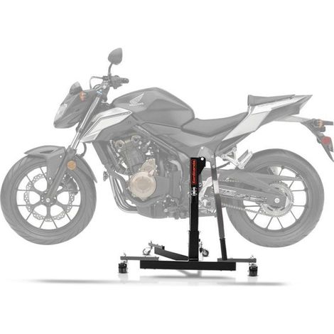 Cavalletto da officina Centrale CS Power Evo per Honda CB 500 F 19-23 grigio