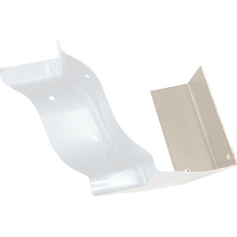 Angle intérieur 90° de gouttière corniche G300 blanc - ALUHOME (1/2)