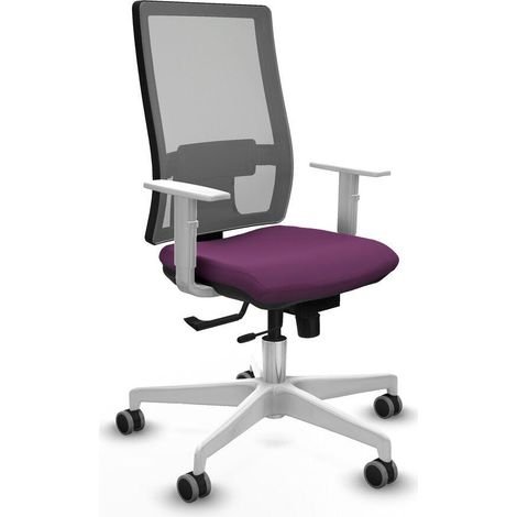 Piqueras-y-crespo Horna Chaise de bureau violet confortable (1/3)