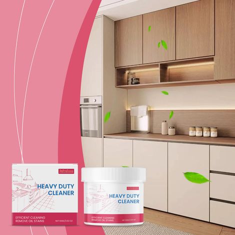 Multi-functional cleaning paste for household kitchen walls, sinks, pot bottoms, and heavy oil daily surface care -- 100g (1/5)