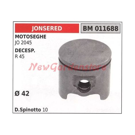 Pistone motosega JO 2045 decespugliatore R 45 Ø42mm JONSERED 011688