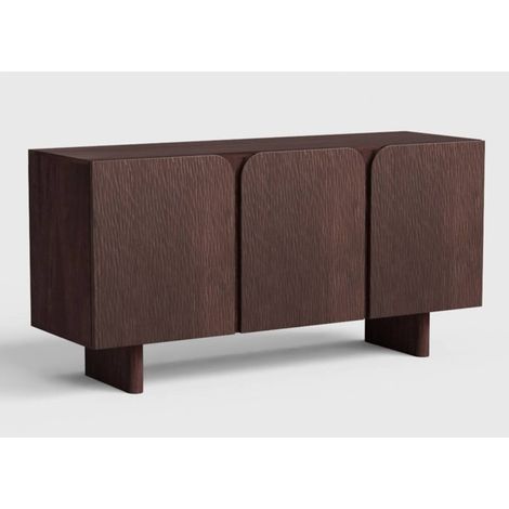 Credenza a 3 ante nyero 90x150 cm marrone - Atmosphera créateur d'intérieur (1/3)