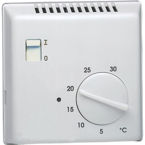 Hager – Thermostat électrique pour chauffe-eau – Température min réglable 5°C – Intensité 16A – Sortie inverse (1/3)