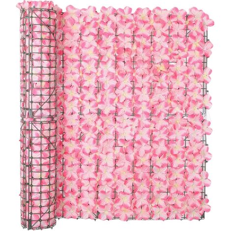 Haie artificielle décorative lierre, brise-vue naturel, feuillage dense réaliste, traitement anti-UV, protection extérieure, pour jardin et clôture murale, 1 x 1 m (1/5)