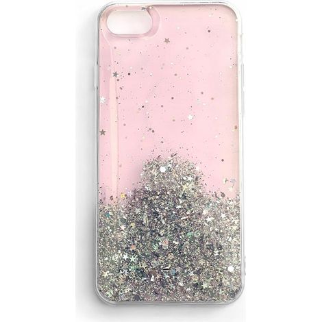 Custodia Wozinsky Star Glitter Shiny con glitter per Xiaomi Mi 11 Rosa (1/5)