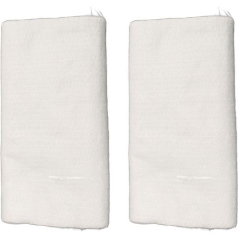 Silencieux d'échappement pour moto, 2 pièces, en fibre de verre de coton, 35x25cm, tissu d'emballage insonorisant (1/5)