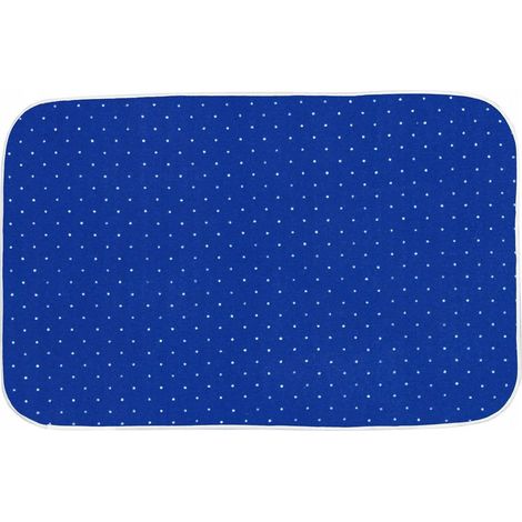 Wenko Funda de plancha con vapor azul 100 x 65 cm